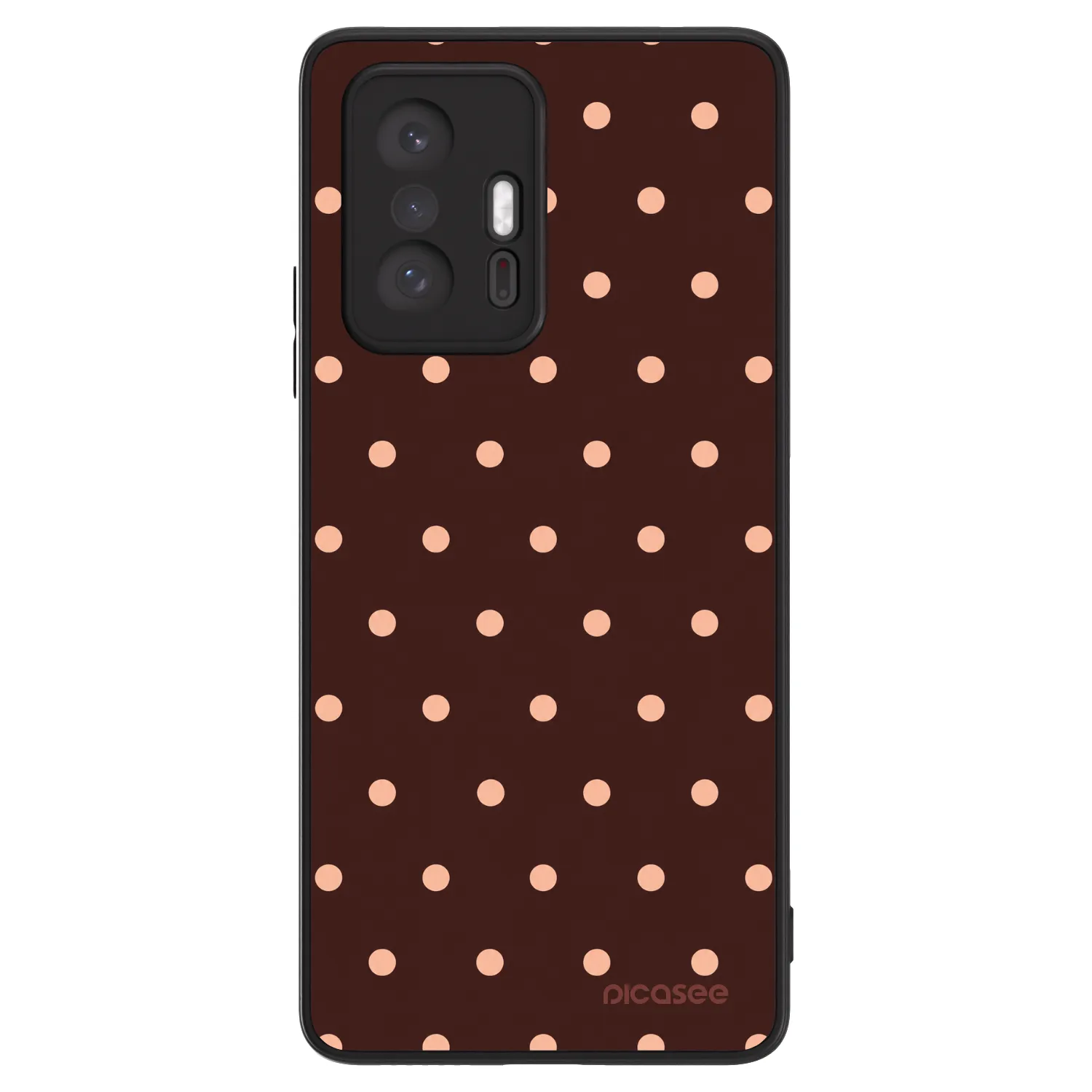 Picasee ULTIMATE CASE za Xiaomi 11T - Peach Dots & Chocolate