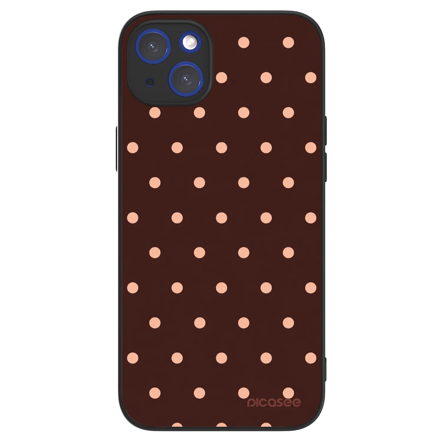 Picasee ULTIMATE CASE za Apple iPhone 14 Plus - Peach Dots & Chocolate