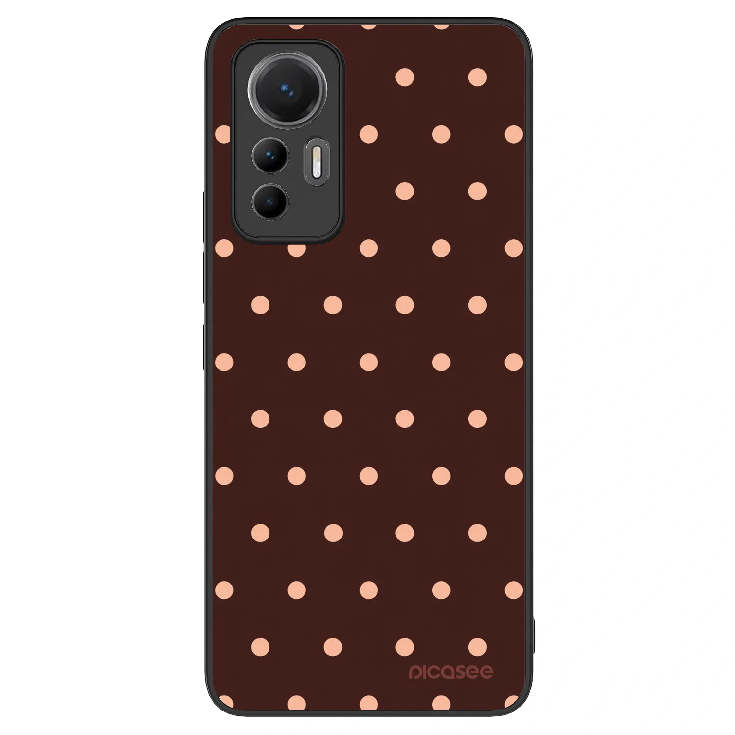 Picasee ULTIMATE CASE za Xiaomi 12 Lite - Peach Dots & Chocolate