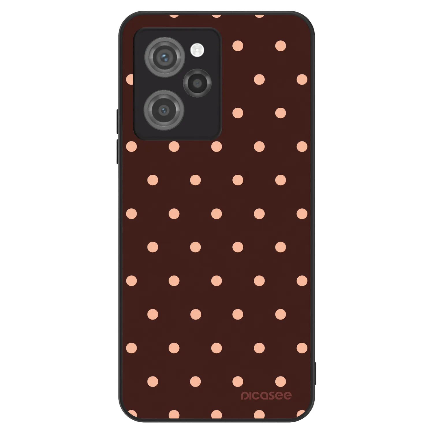 Picasee ULTIMATE CASE za Xiaomi Poco X5 Pro - Peach Dots & Chocolate