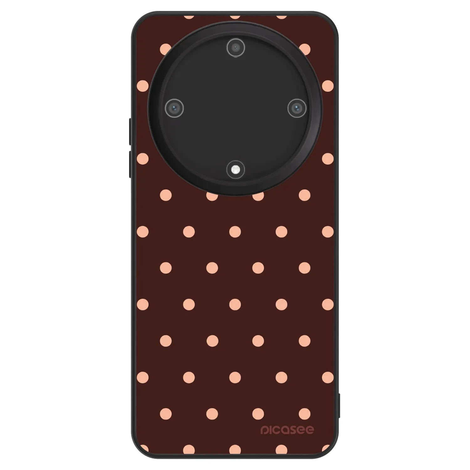 Picasee ULTIMATE CASE za Honor Magic5 Lite 5G - Peach Dots & Chocolate
