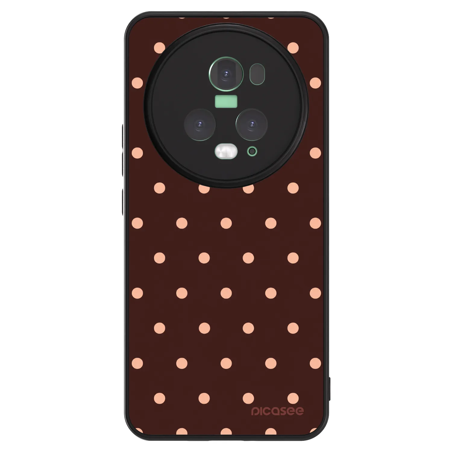 Picasee ULTIMATE CASE za Honor Magic5 Pro - Peach Dots & Chocolate