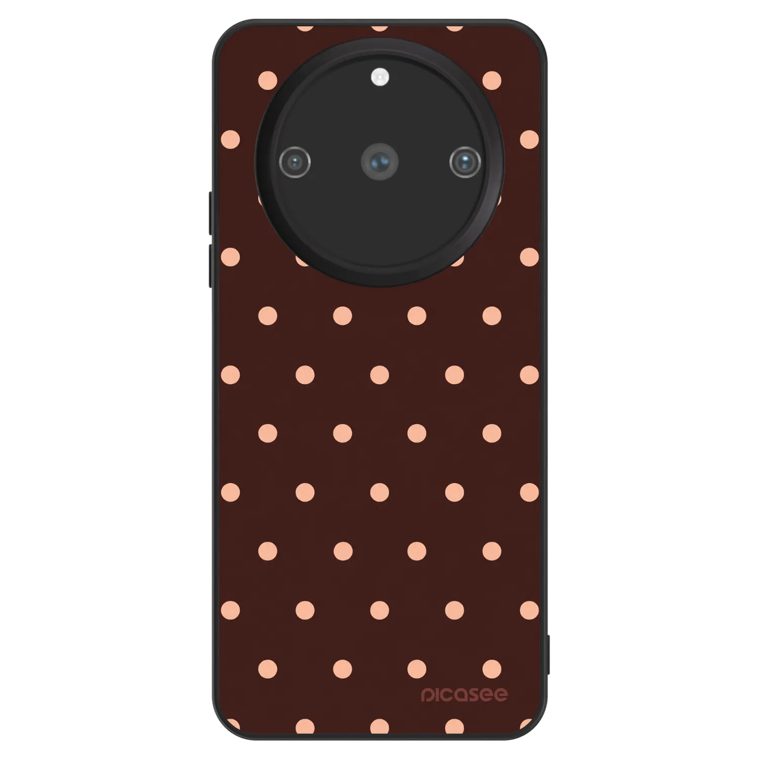 Picasee ULTIMATE CASE za Realme 11 Pro+ - Peach Dots & Chocolate