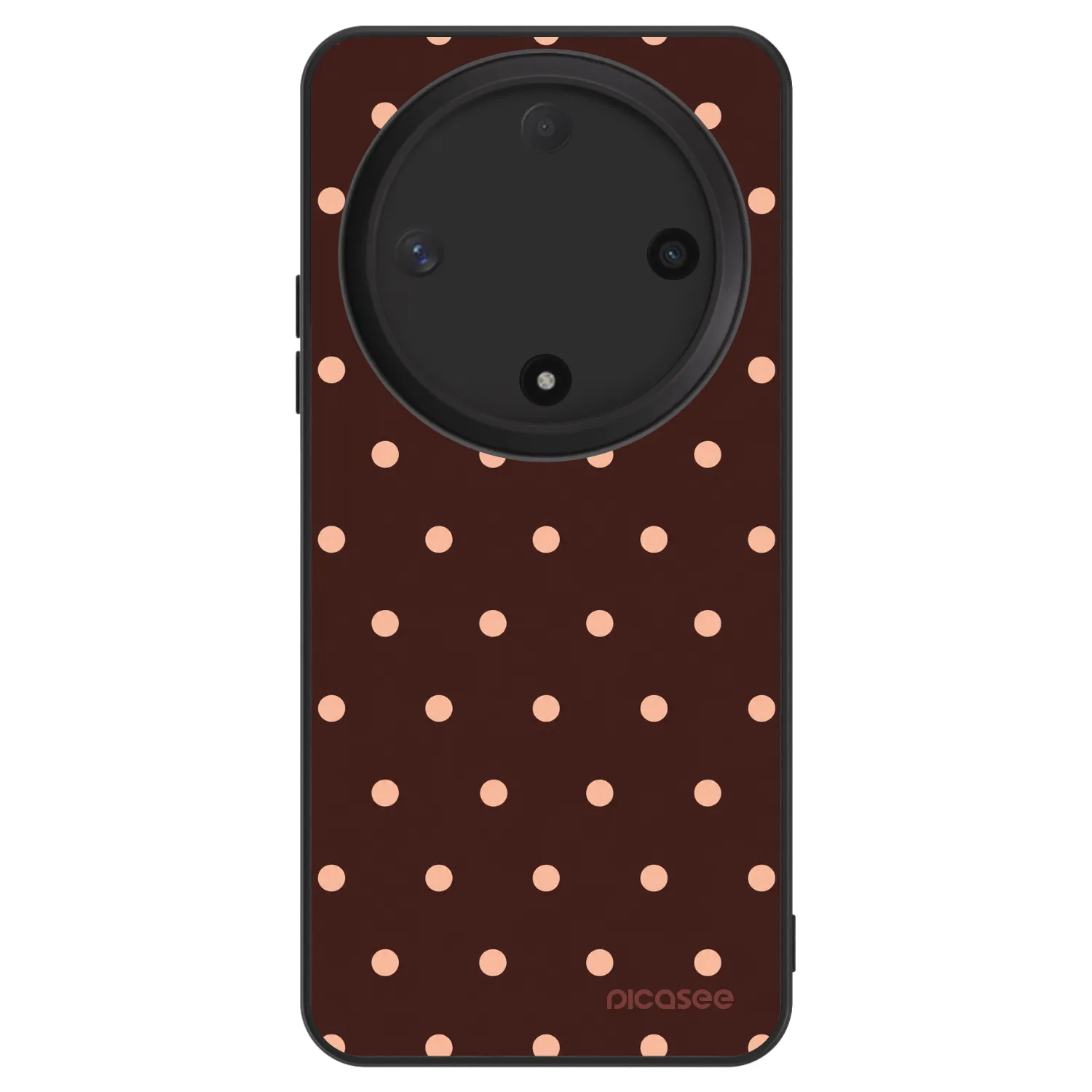 Picasee ULTIMATE CASE za Honor Magic6 Lite 5G - Peach Dots & Chocolate