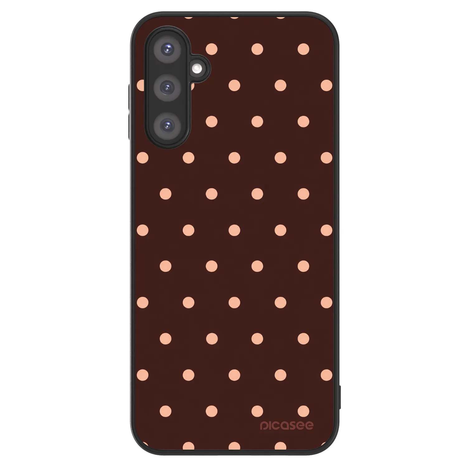 Picasee ULTIMATE CASE za Samsung Galaxy A05s A057G - Peach Dots & Chocolate