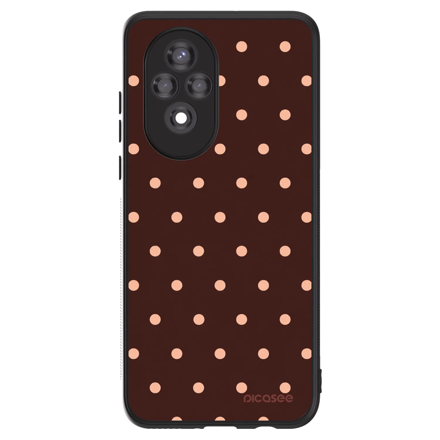 Picasee ULTIMATE CASE za Honor 200 Pro 5G - Peach Dots & Chocolate