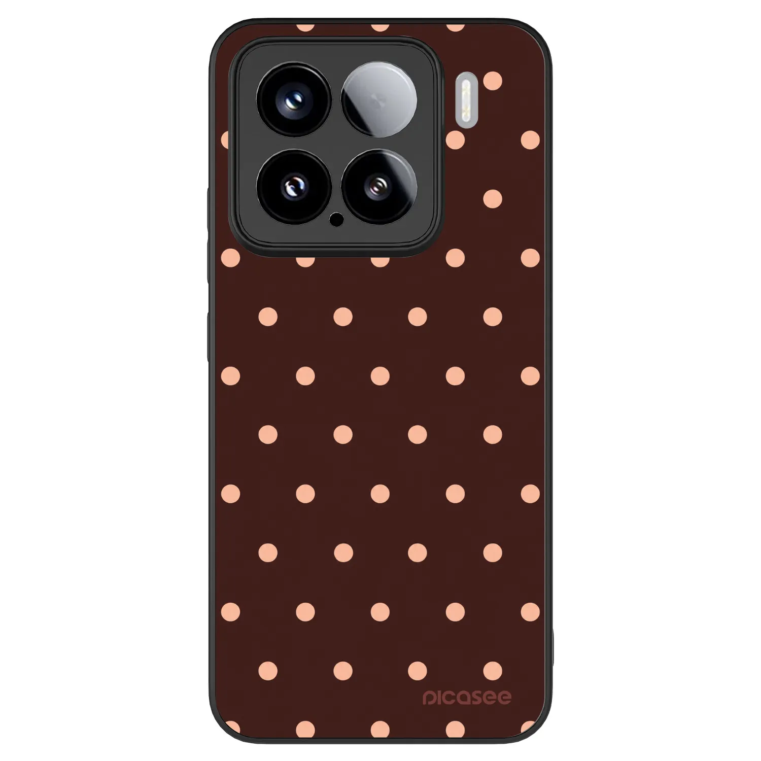 Picasee ULTIMATE CASE za Xiaomi 15 - Peach Dots & Chocolate