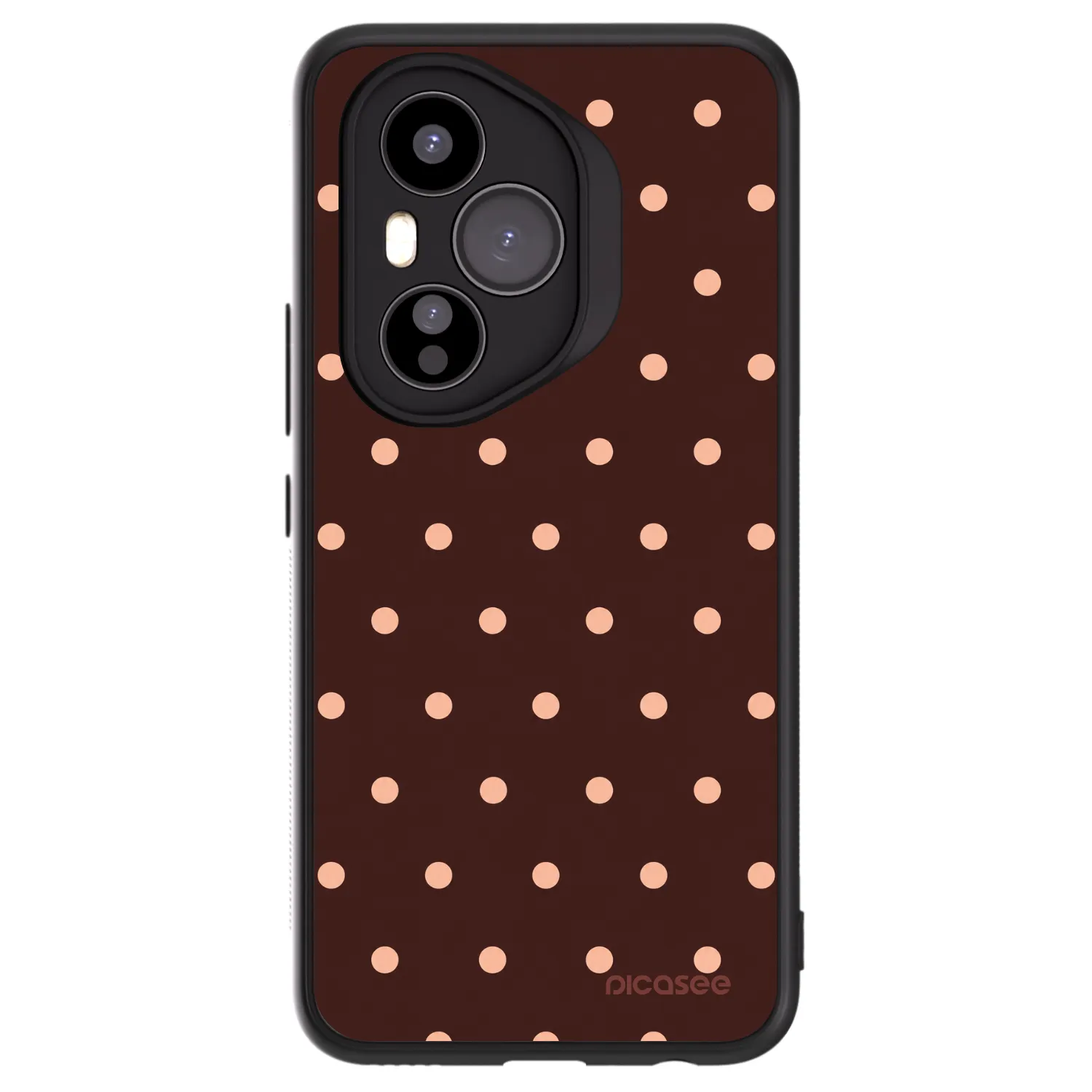 Picasee ULTIMATE CASE za Honor 400 Pro 5G - Peach Dots & Chocolate