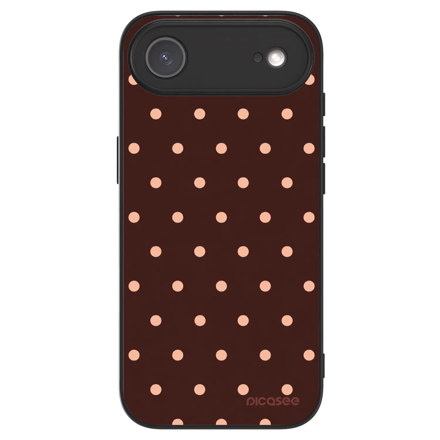 Picasee ULTIMATE CASE MagSafe za Apple iPhone Air - Peach Dots & Chocolate