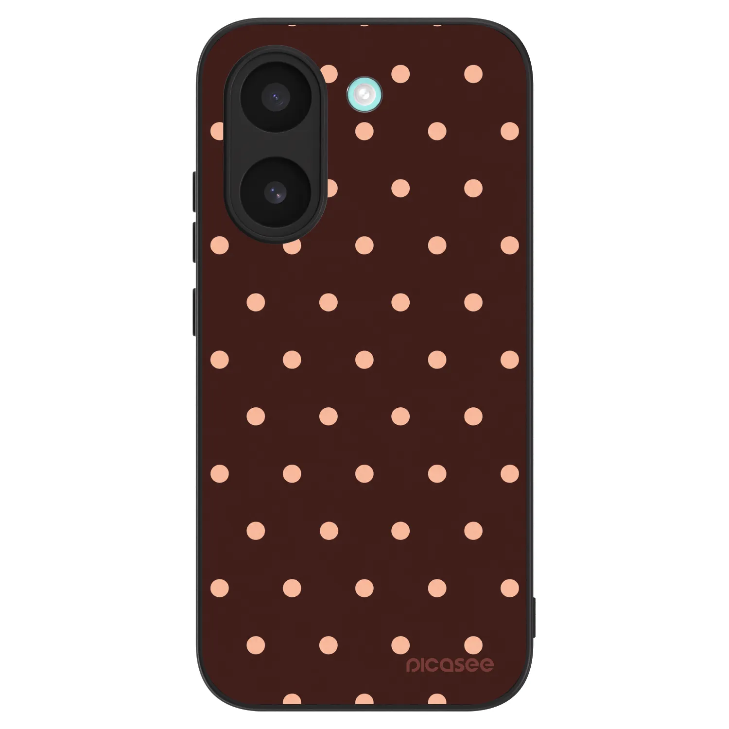Picasee ULTIMATE CASE za Xiaomi Poco X8 Pro - Peach Dots & Chocolate