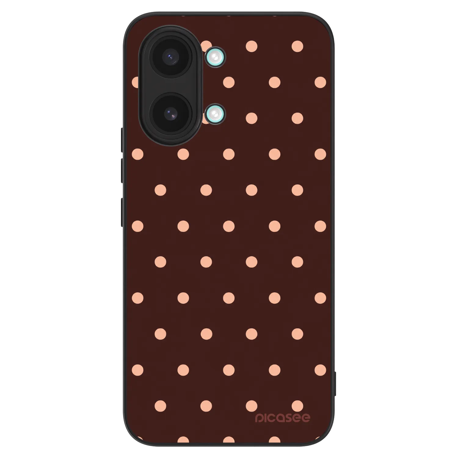Picasee ULTIMATE CASE za Xiaomi Poco X8 Pro Max - Peach Dots & Chocolate
