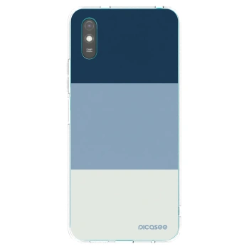 Picasee silikonska prozirna maskica za Xiaomi Redmi 9A - Coastal Blue