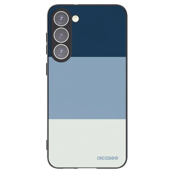 Picasee crna silikonska maskica za Samsung Galaxy S23+ 5G - Coastal Blue