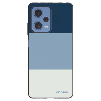 Picasee crna silikonska maskica za Xiaomi Redmi Note 12 Pro 5G - Coastal Blue