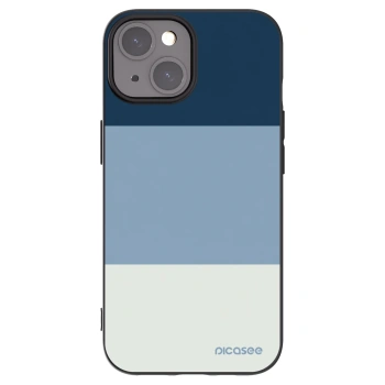 Picasee crna silikonska maskica za Apple iPhone 15 - Coastal Blue