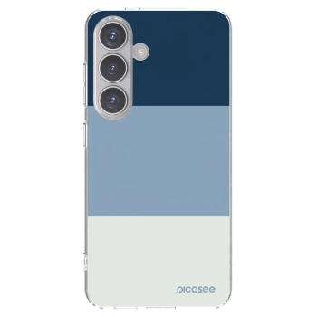 Picasee silikonska prozirna maskica za Samsung Galaxy S24 S921B 5G - Coastal Blue