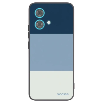 Picasee crna silikonska maskica za Motorola Edge 40 Neo - Coastal Blue