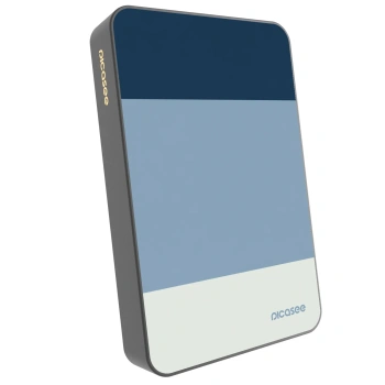 Picasee Prijenosni punjač s MagSafe 10 000 mAh Sivo - Coastal Blue