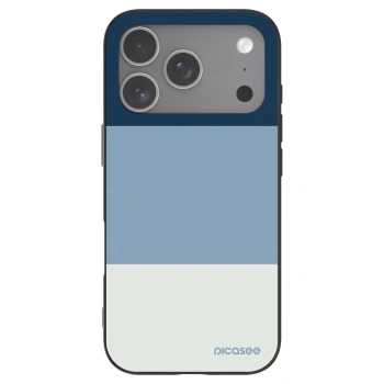 Picasee crna silikonska maskica za Apple iPhone 18 Pro - Coastal Blue