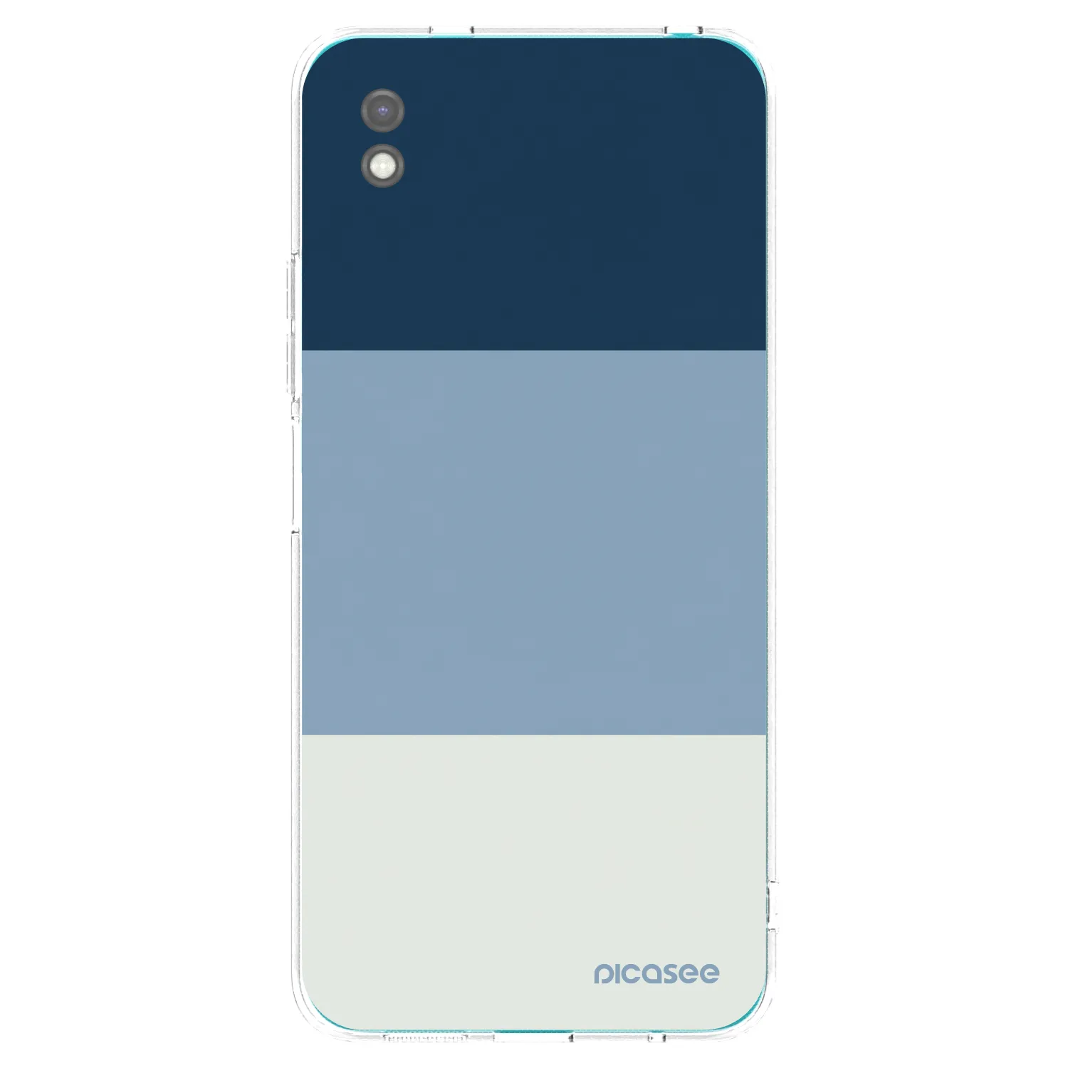 Picasee crna silikonska maskica za Xiaomi Redmi 9A - Coastal Blue