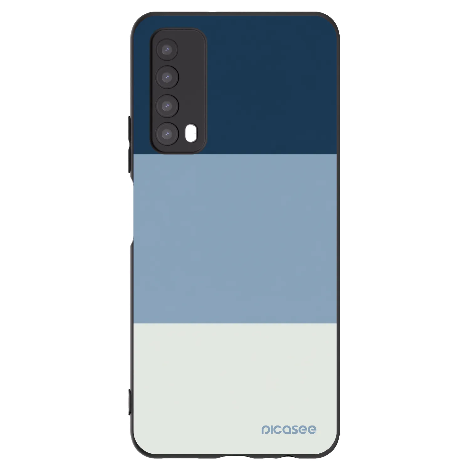 Picasee crna silikonska maskica za Huawei P Smart 2021 - Coastal Blue
