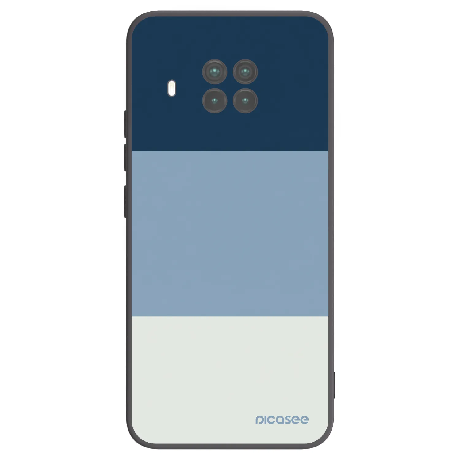 Picasee crna silikonska maskica za Xiaomi Mi 10T Lite - Coastal Blue
