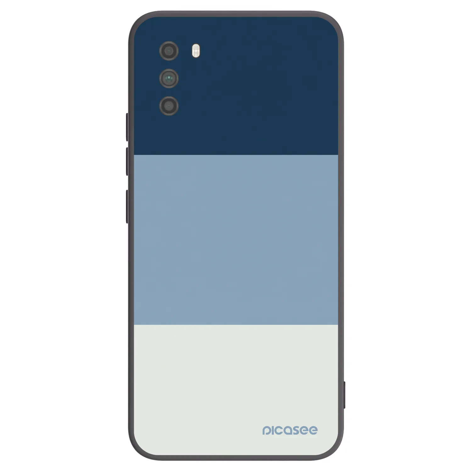 Picasee crna silikonska maskica za Xiaomi Poco M3 - Coastal Blue