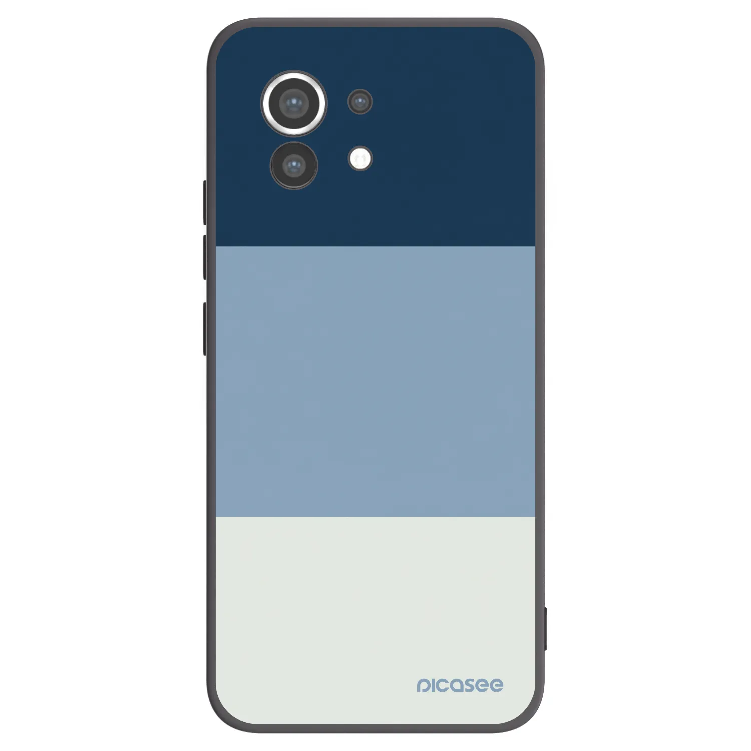 Picasee crna silikonska maskica za Xiaomi Mi 11 - Coastal Blue