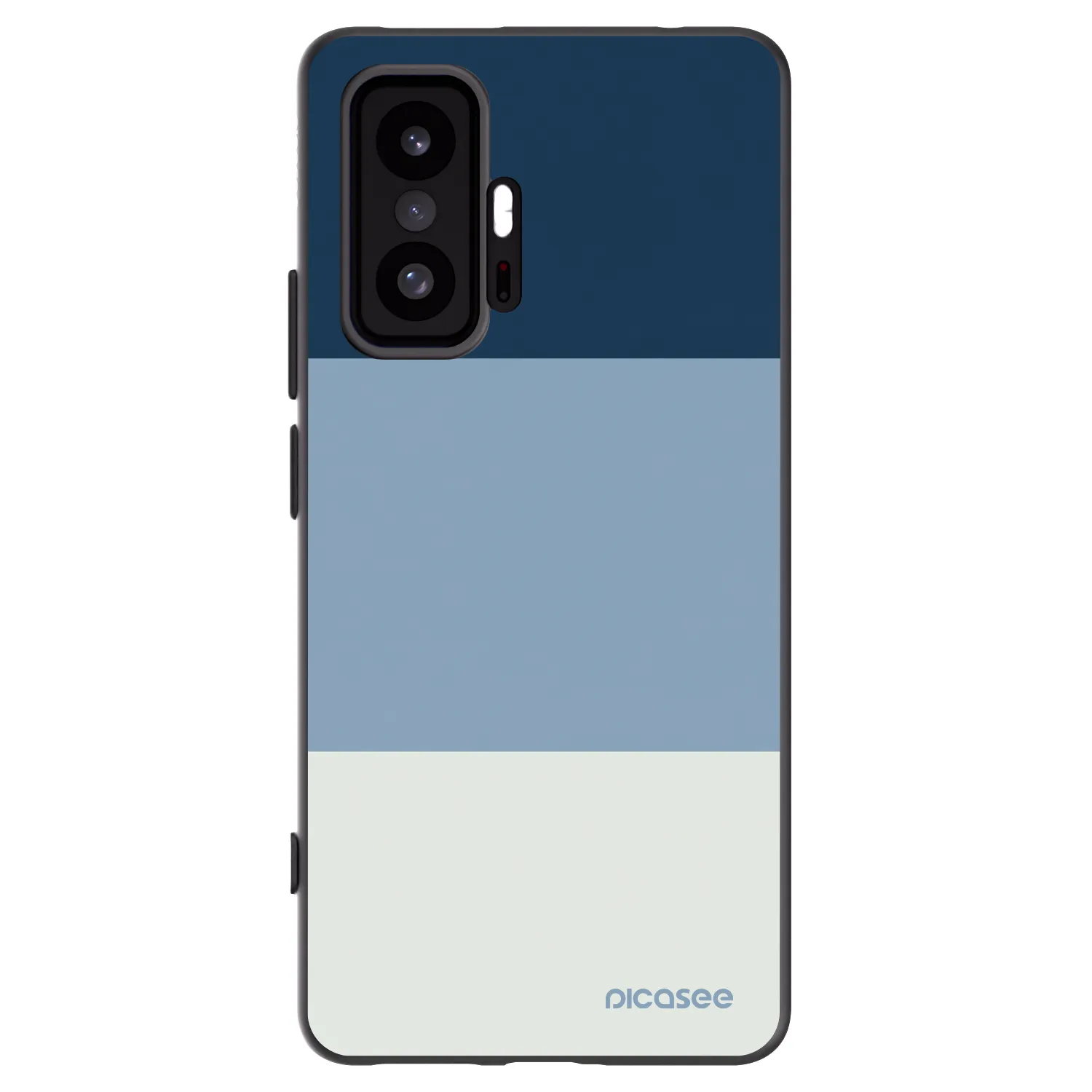 Picasee crna silikonska maskica za Xiaomi 11T Pro - Coastal Blue