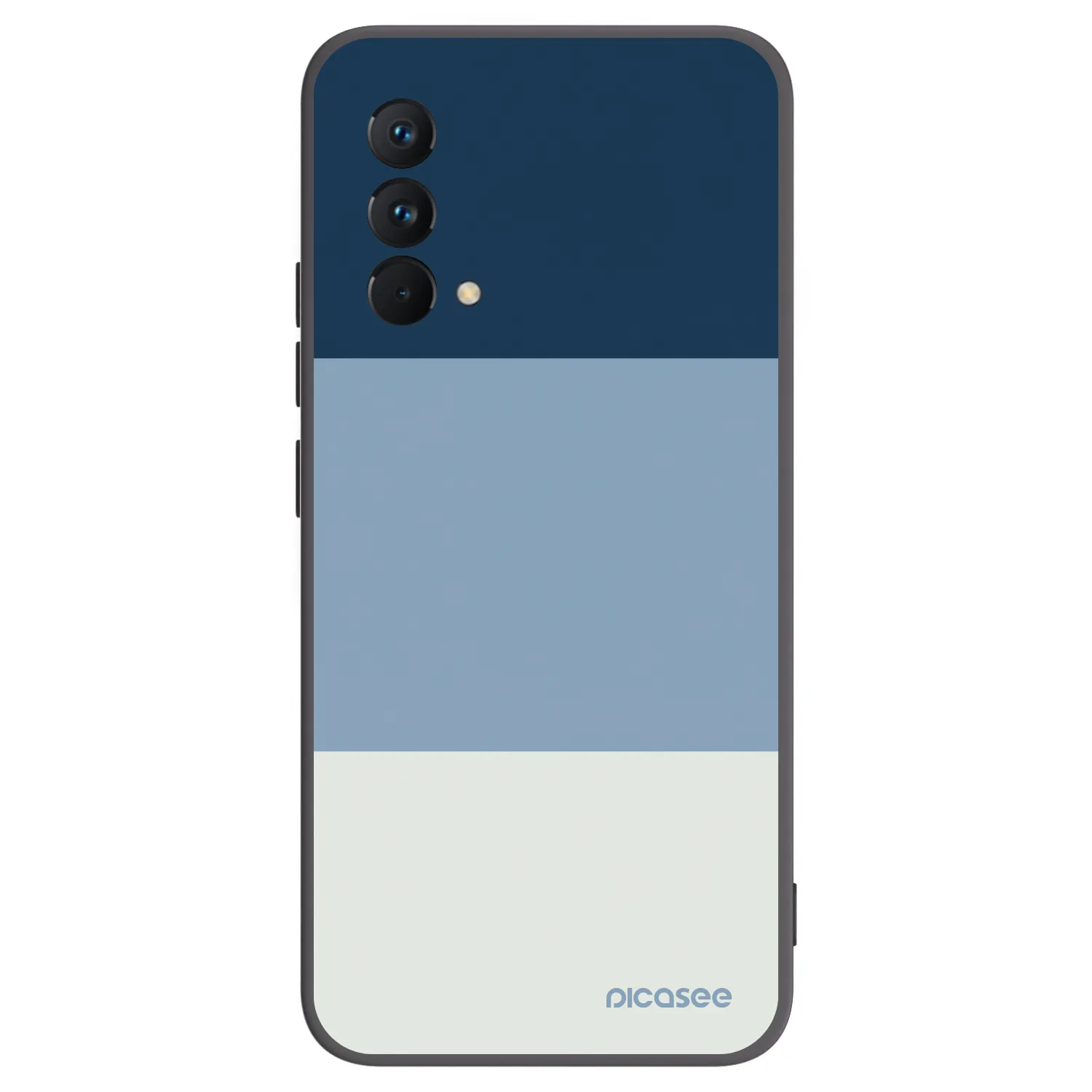 Picasee crna silikonska maskica za Realme GT Master Edition 5G - Coastal Blue