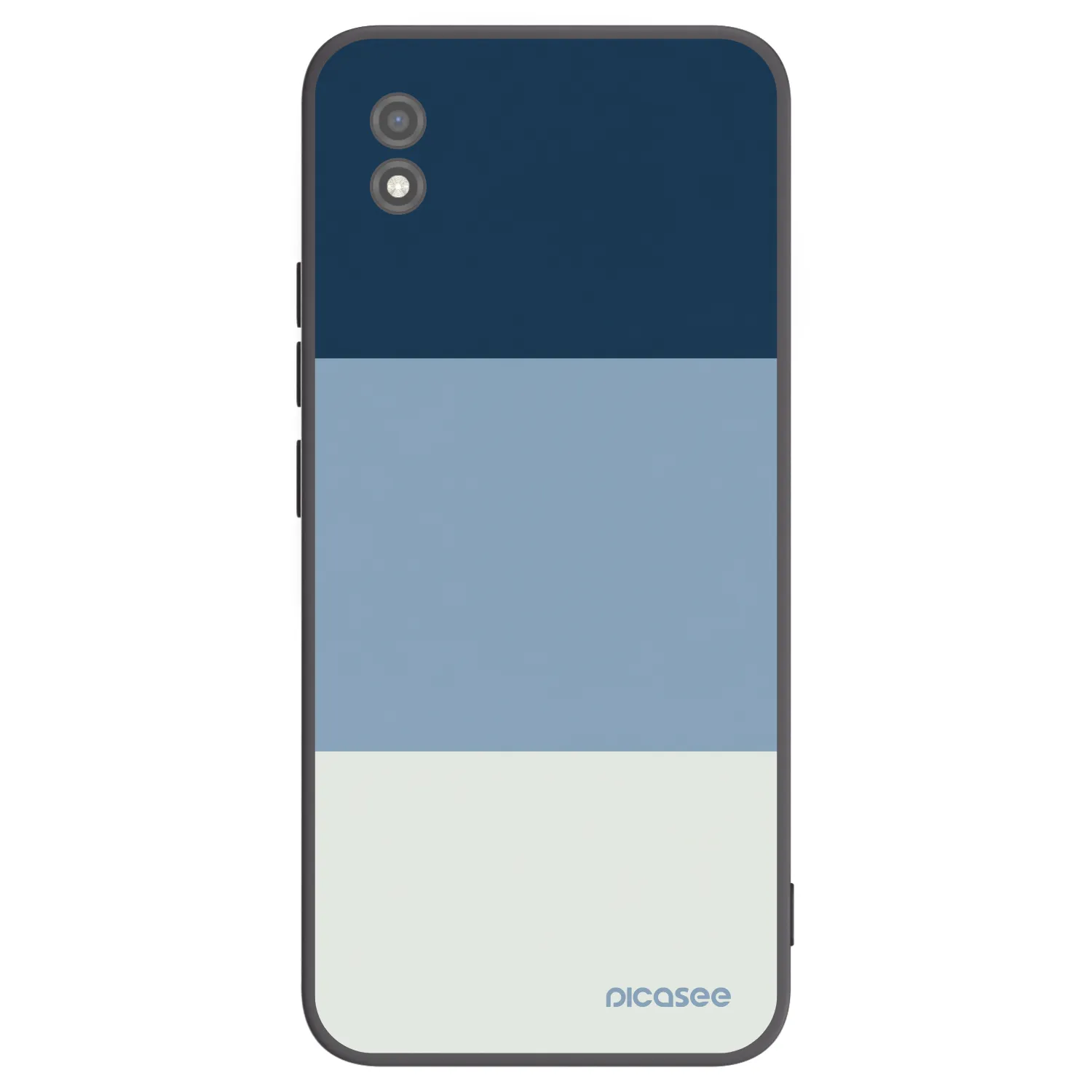 Picasee crna silikonska maskica za Realme C11 (2021) - Coastal Blue