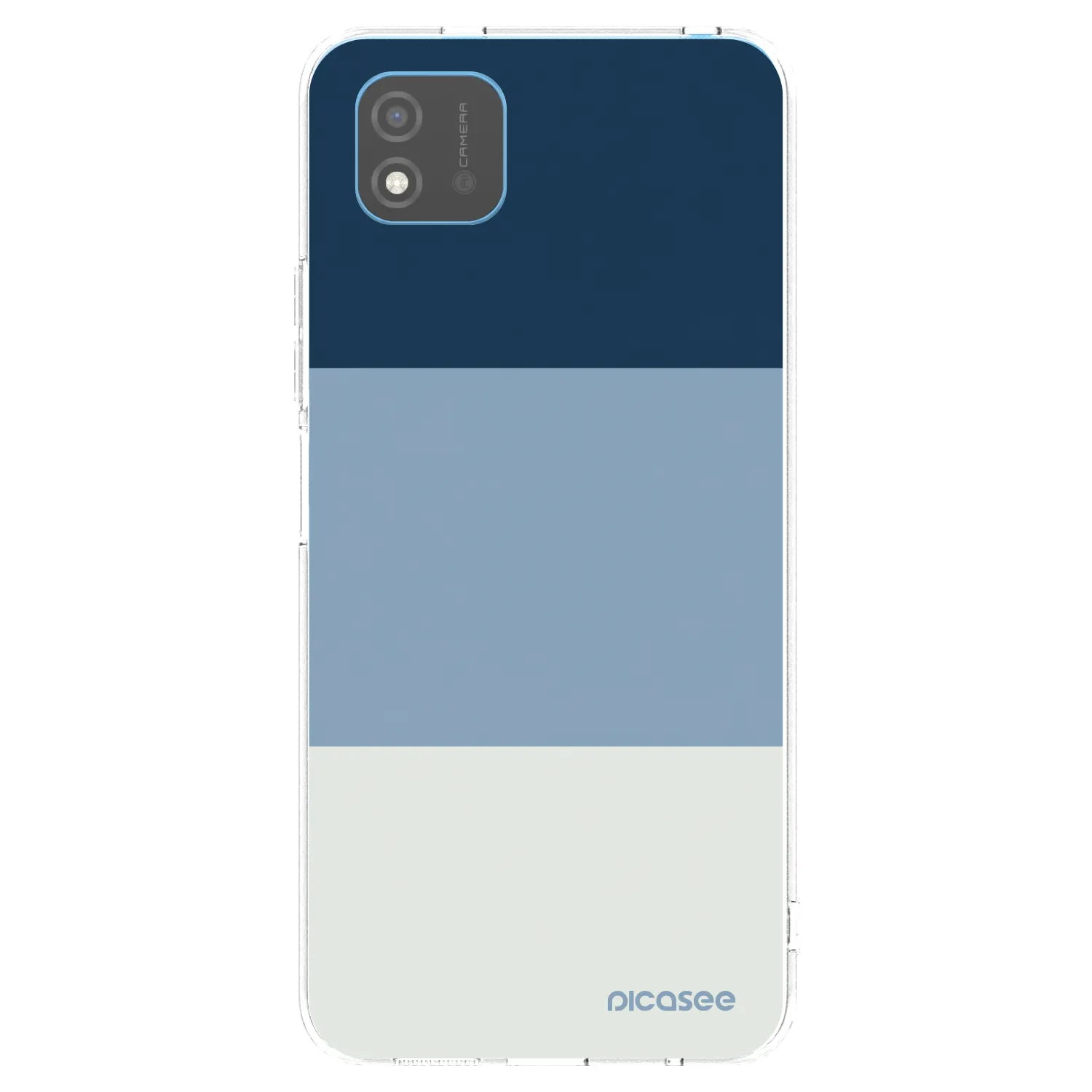 Picasee silikonska prozirna maskica za Realme C11 (2021) - Coastal Blue
