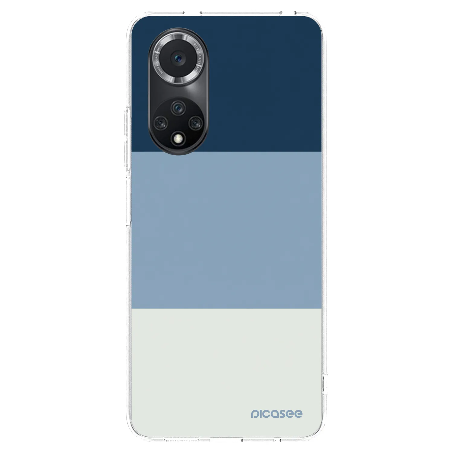 Picasee silikonska prozirna maskica za Huawei Nova 9 SE - Coastal Blue