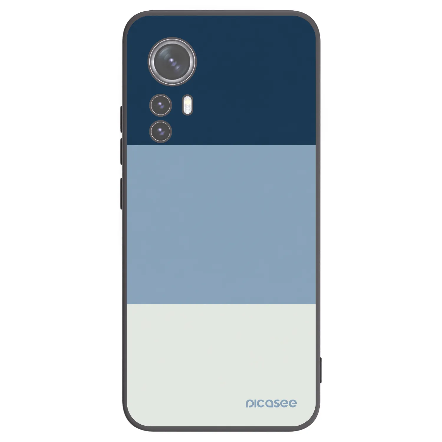 Picasee crna silikonska maskica za Xiaomi 12 - Coastal Blue
