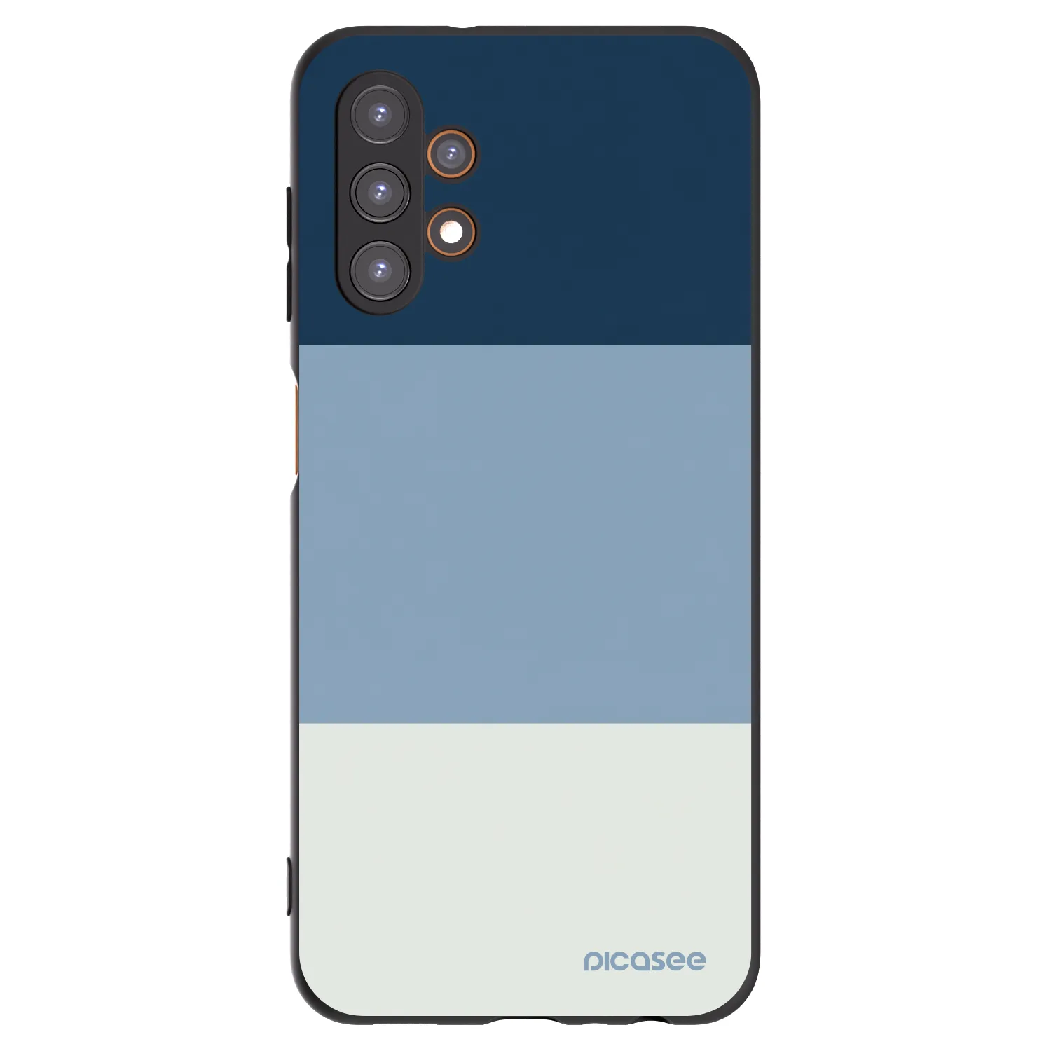 Picasee crna silikonska maskica za Samsung Galaxy A13 4G A135 - Coastal Blue