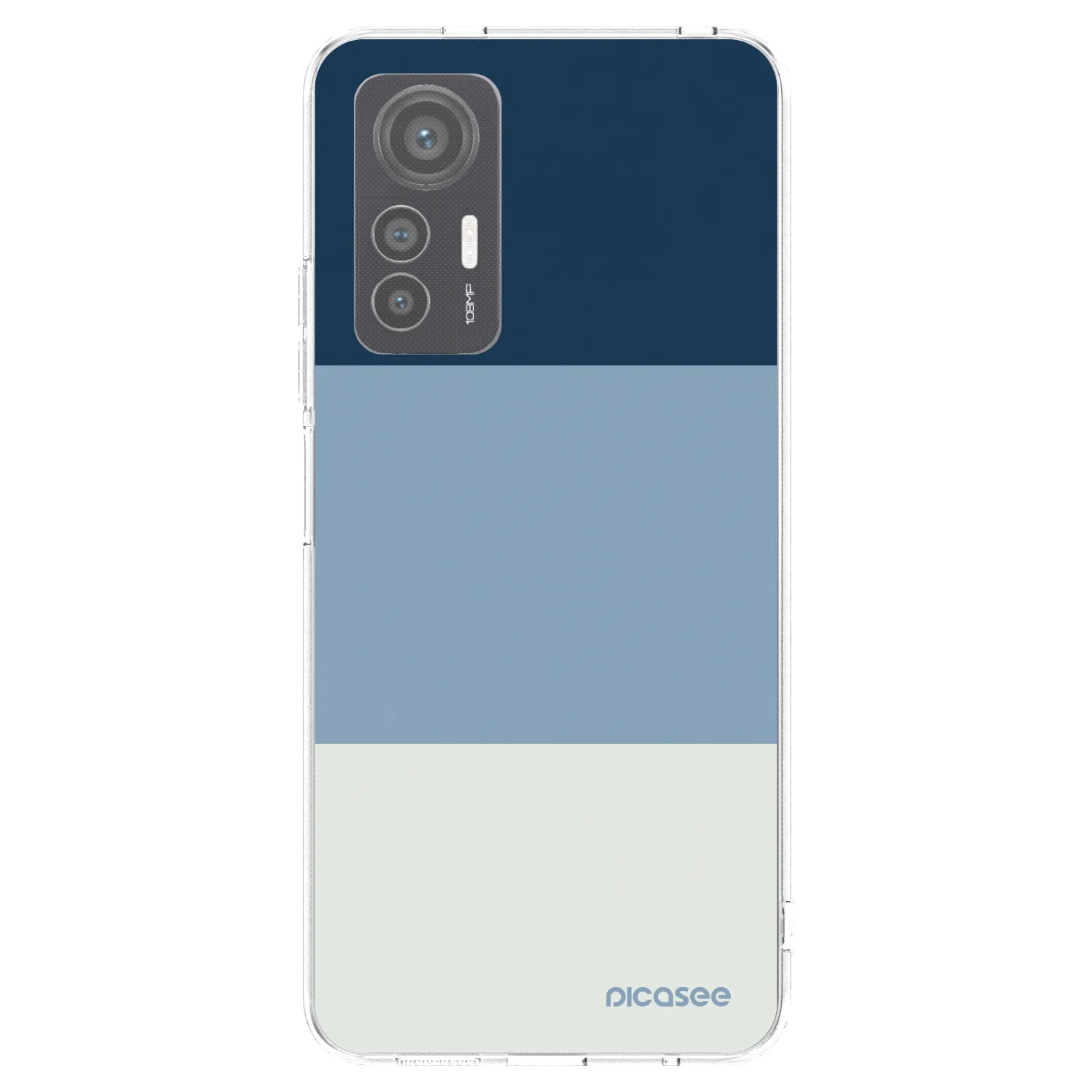 Picasee silikonska prozirna maskica za Xiaomi 12 Lite - Coastal Blue