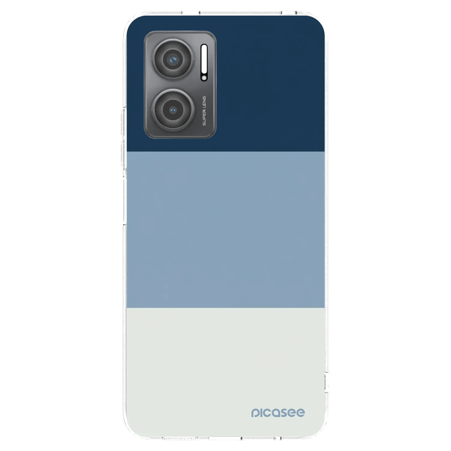 Picasee silikonska prozirna maskica za Xiaomi Redmi 10 5G - Coastal Blue