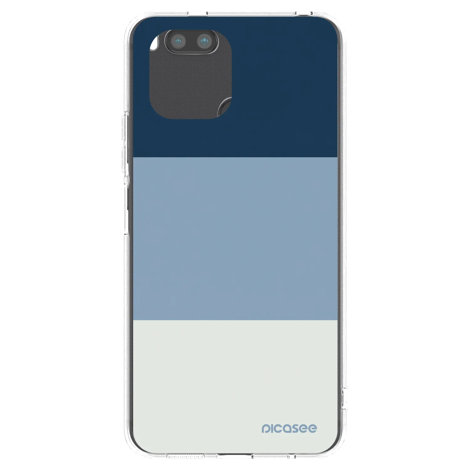 Picasee silikonska prozirna maskica za Xiaomi Redmi A1 - Coastal Blue