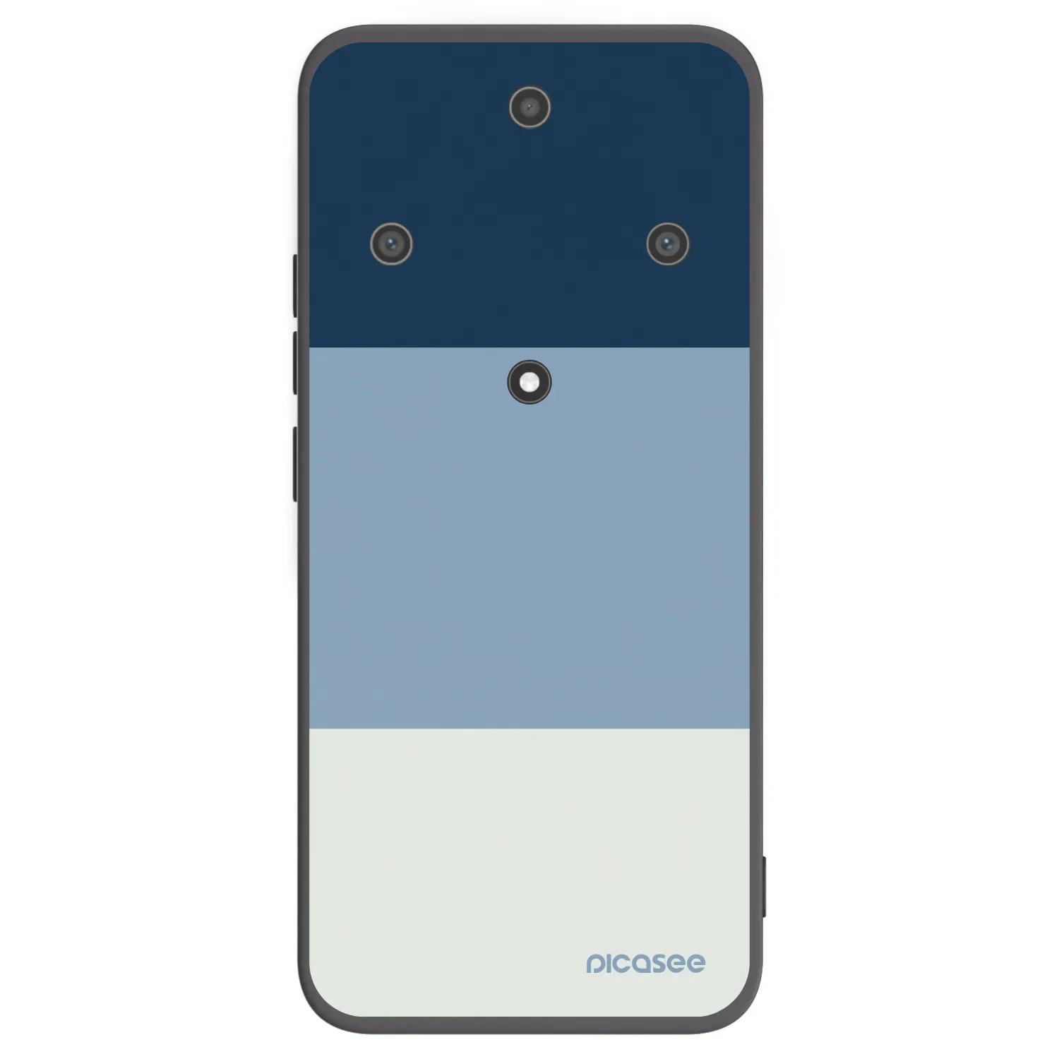 Picasee crna silikonska maskica za Honor Magic5 Lite 5G - Coastal Blue