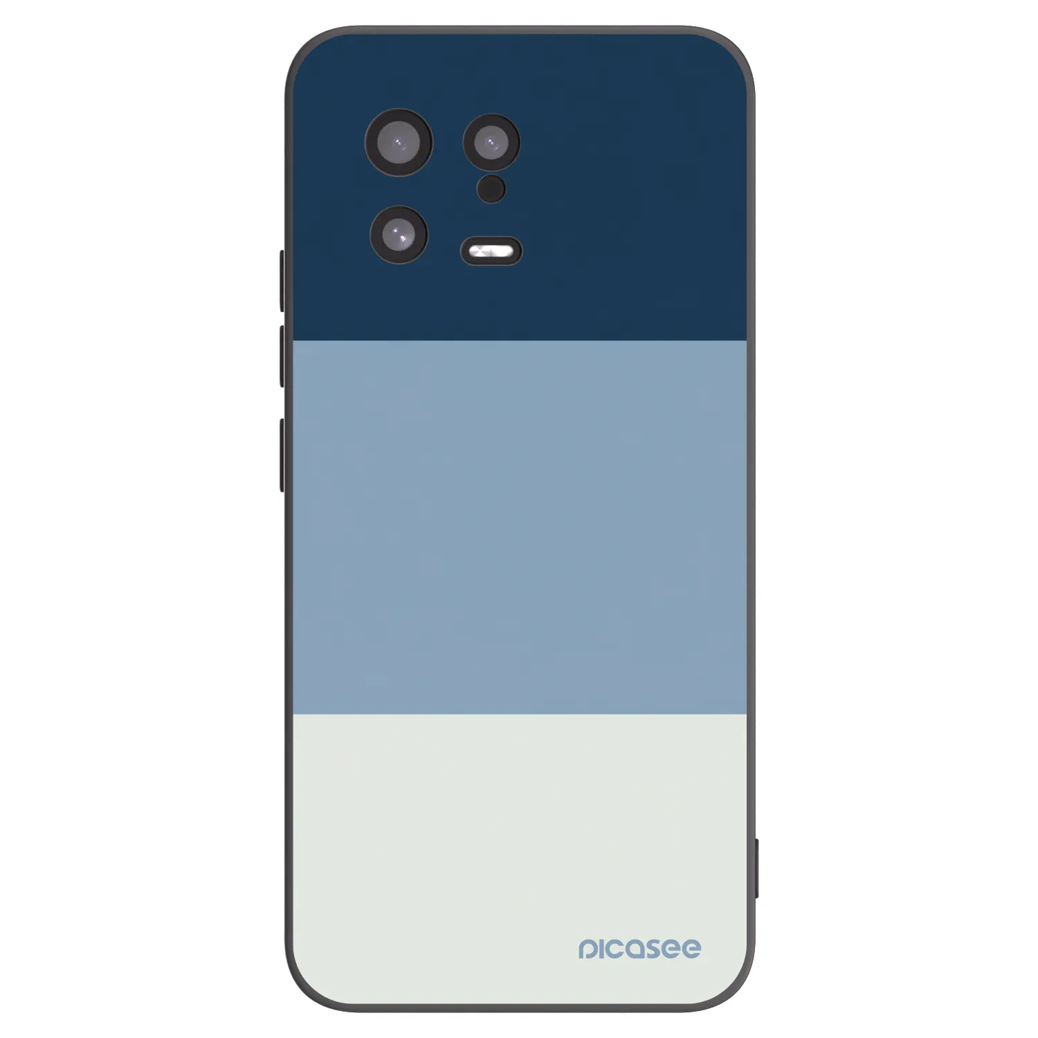 Picasee crna silikonska maskica za Xiaomi 13 - Coastal Blue