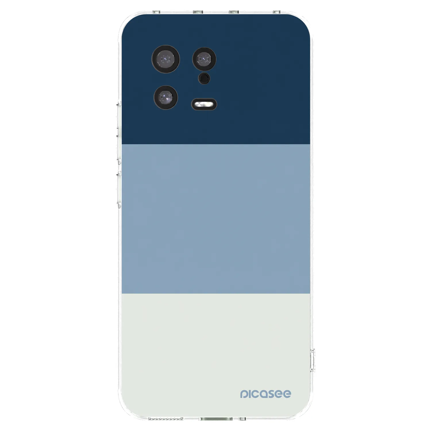 Picasee silikonska prozirna maskica za Xiaomi 13 - Coastal Blue