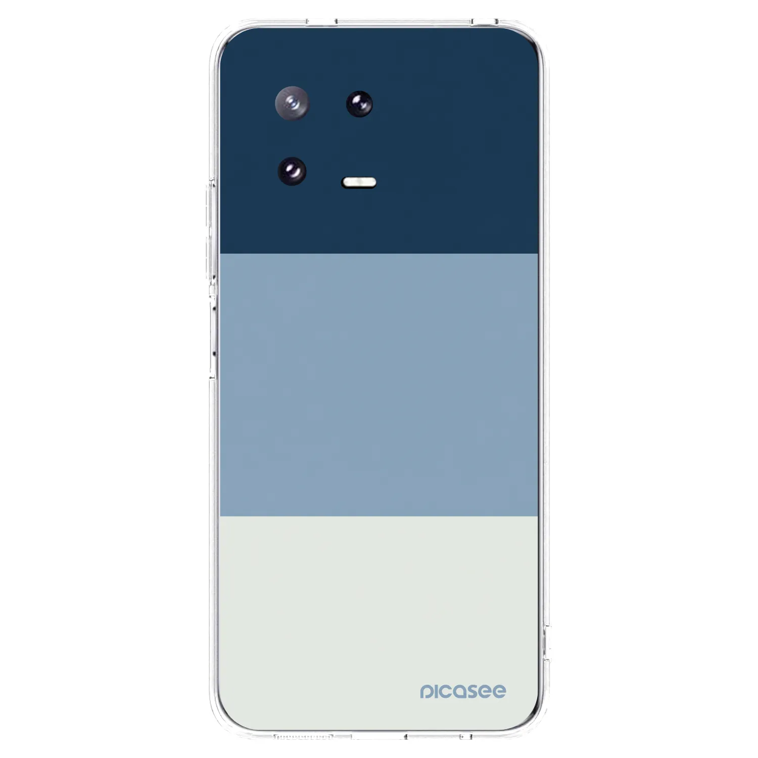 Picasee silikonska prozirna maskica za Xiaomi 13 Pro - Coastal Blue