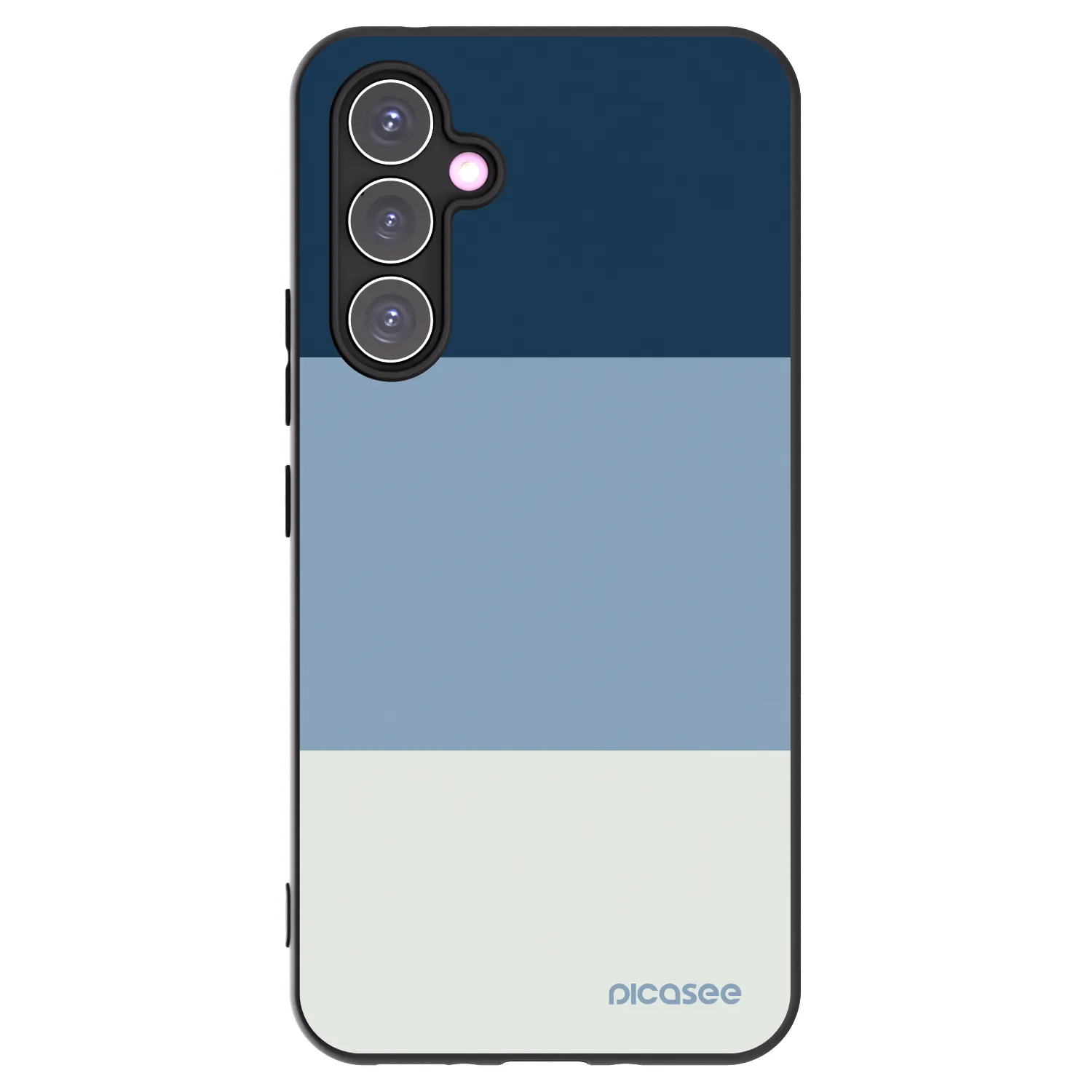 Picasee crna silikonska maskica za Samsung Galaxy A54 5G A546B - Coastal Blue