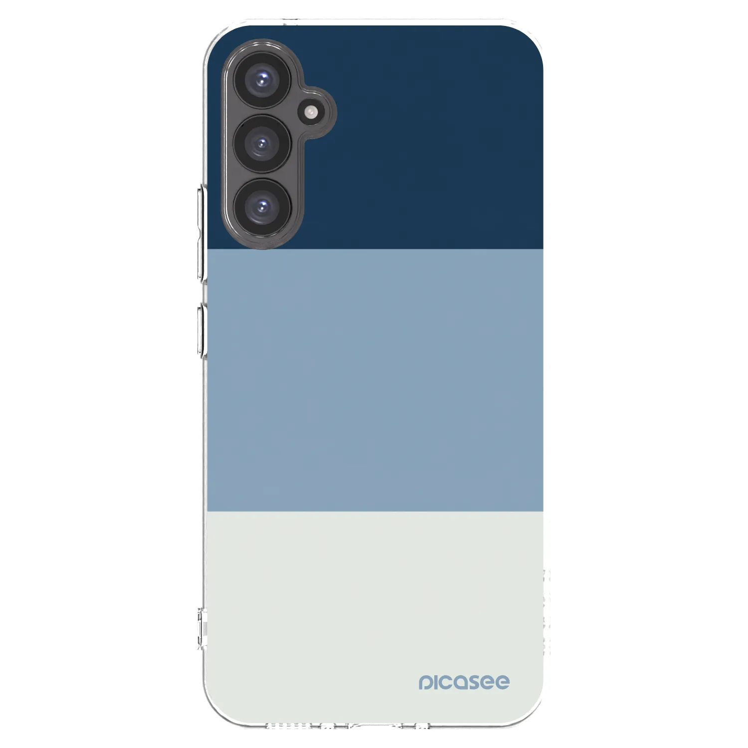 Picasee silikonska prozirna maskica za Samsung Galaxy A34 5G A346B - Coastal Blue