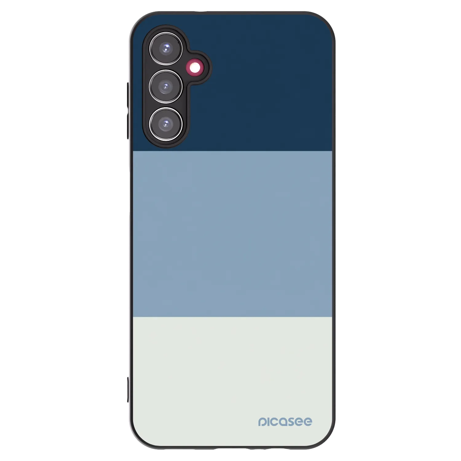 Picasee crna silikonska maskica za Samsung Galaxy A14 5G A146P - Coastal Blue