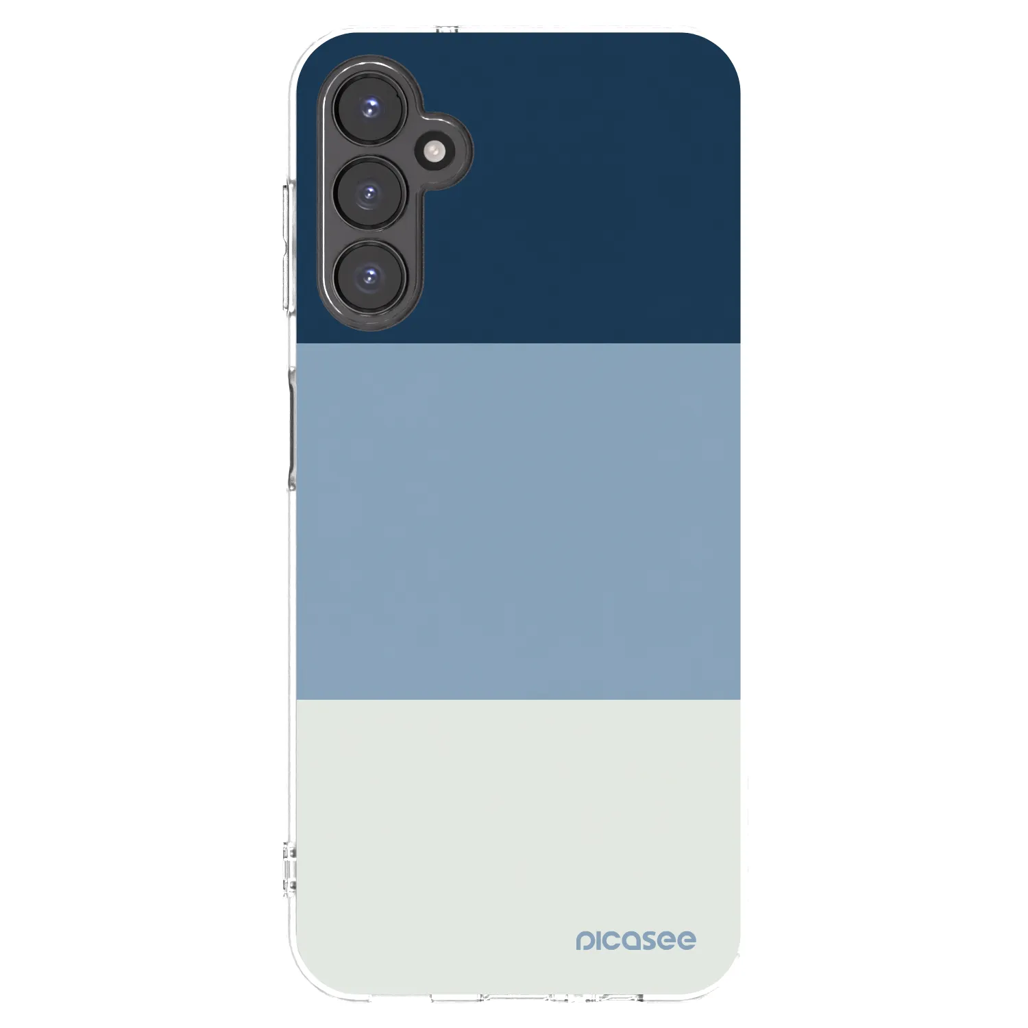 Picasee silikonska prozirna maskica za Samsung Galaxy A14 5G A146P - Coastal Blue