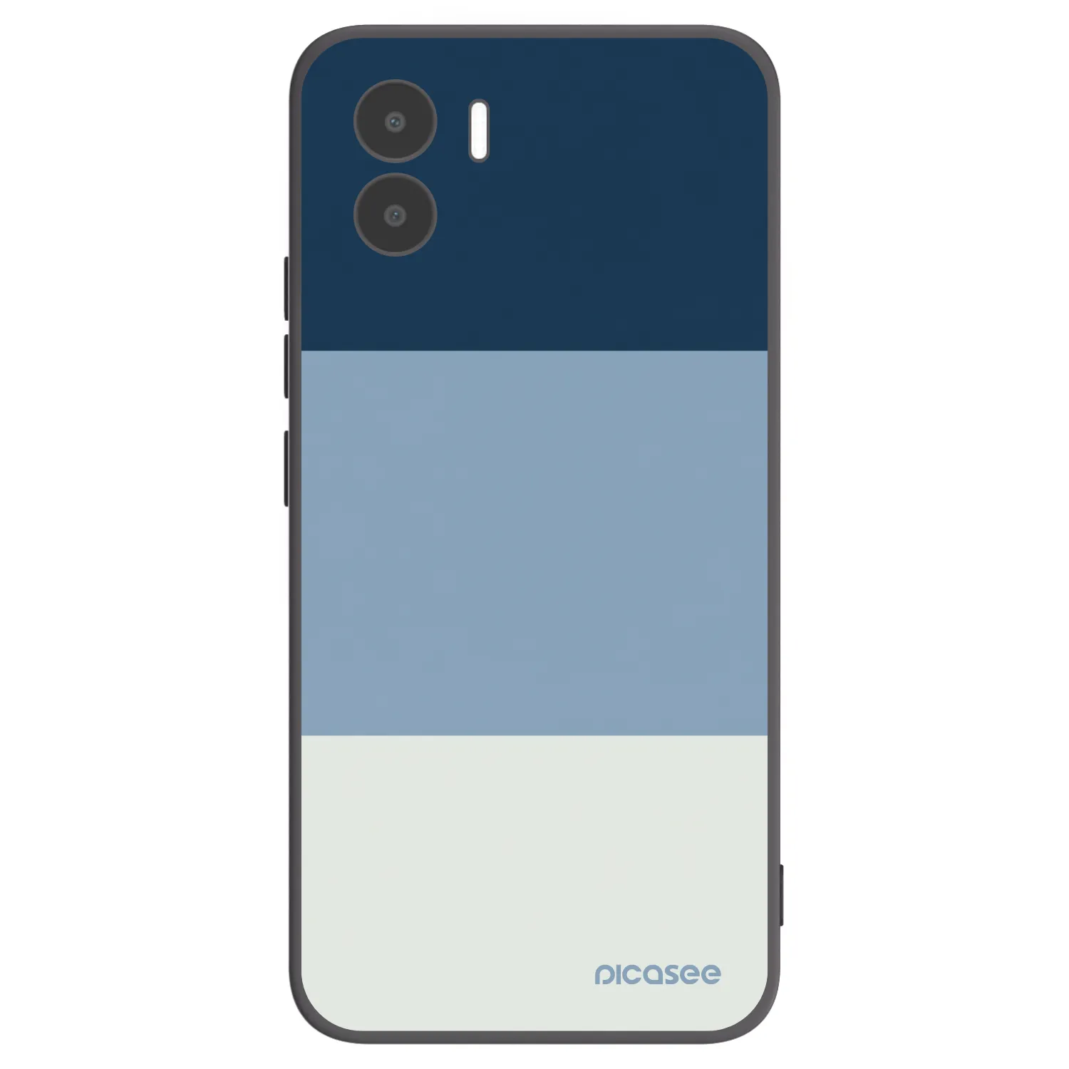 Picasee crna silikonska maskica za Xiaomi Redmi A2 - Coastal Blue