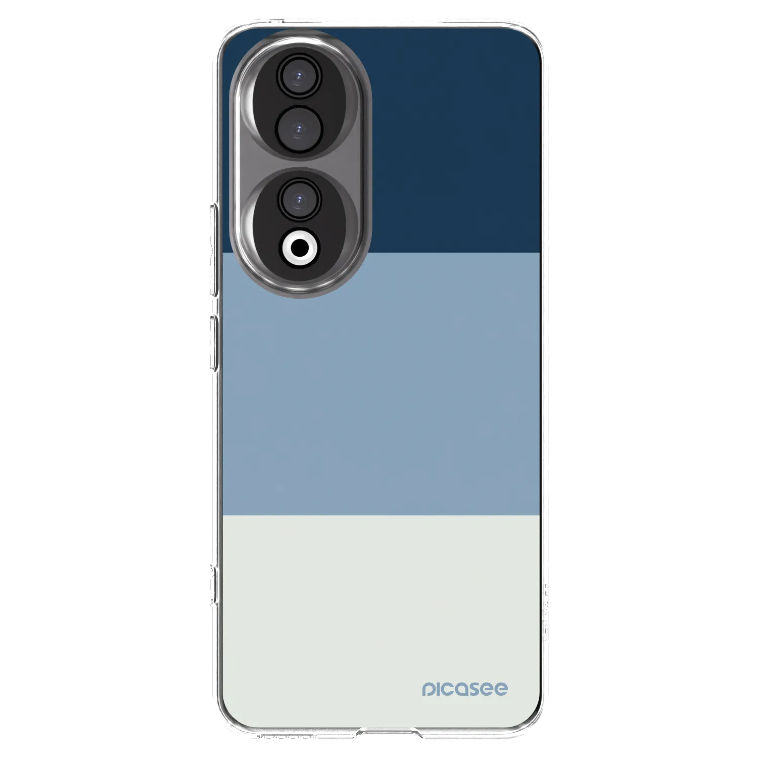 Picasee silikonska prozirna maskica za Honor 90 5G - Coastal Blue