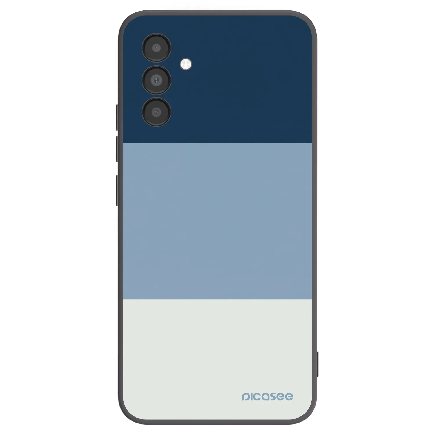 Picasee crna silikonska maskica za Samsung Galaxy A04s A047F - Coastal Blue