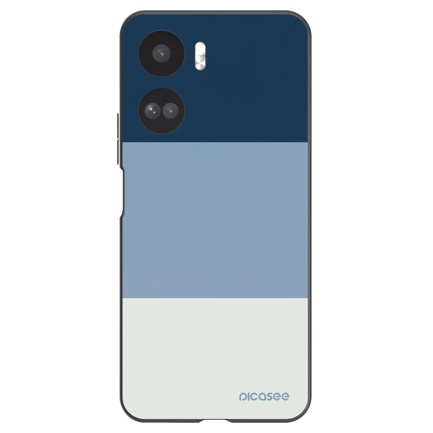 Picasee crna silikonska maskica za Honor 90 Lite 5G - Coastal Blue